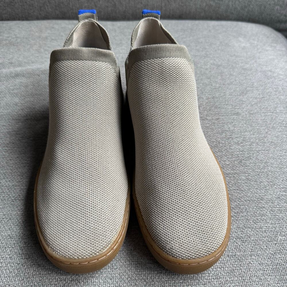 Rothy’s The Chelsea Knit Fabric  Light Sage Boots Slip on Lighwiaght Women’s 8 - Picture 3 of 13